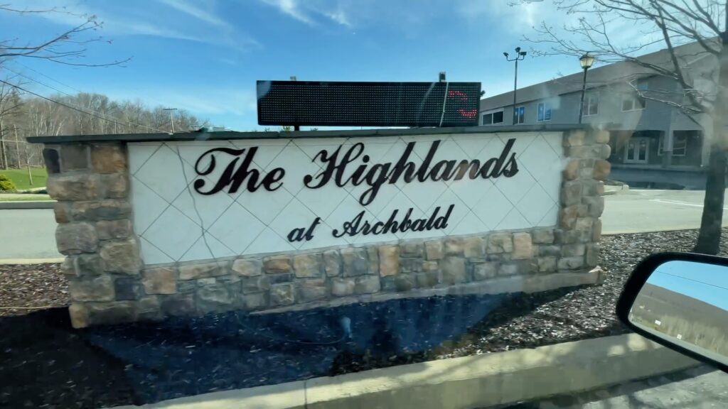 The Club at The Highlands in Archbald